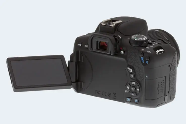 articulated screen