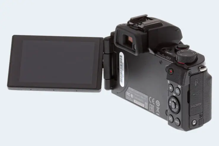 articulated screen