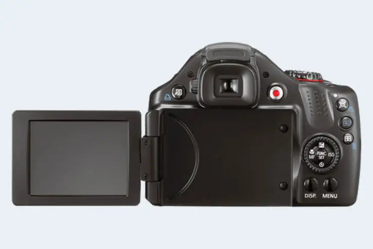 articulated screen