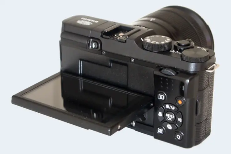 articulated screen