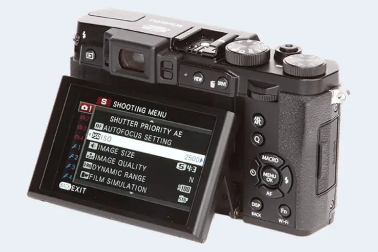 articulated screen