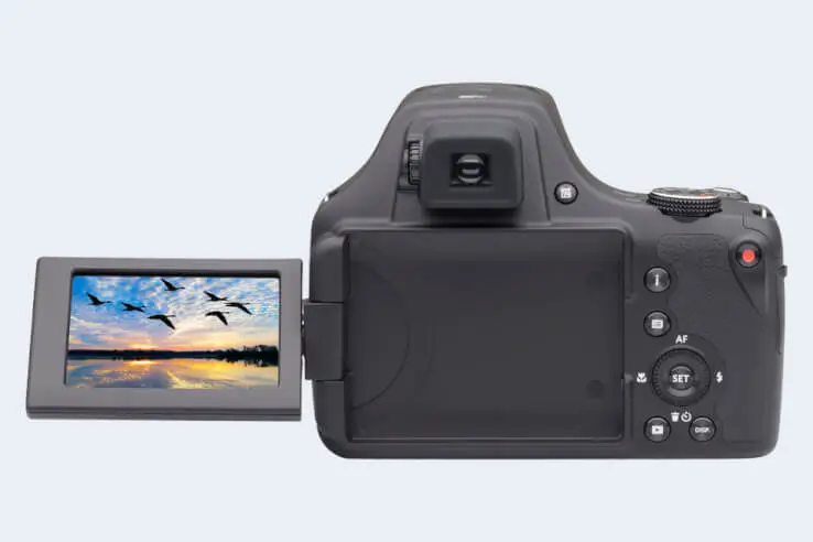 articulated screen