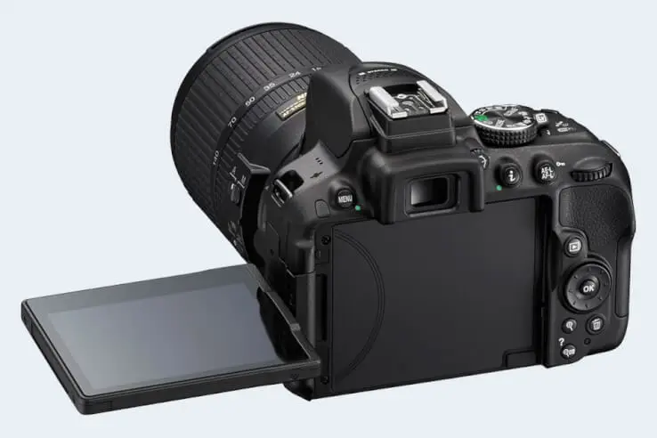 articulated screen