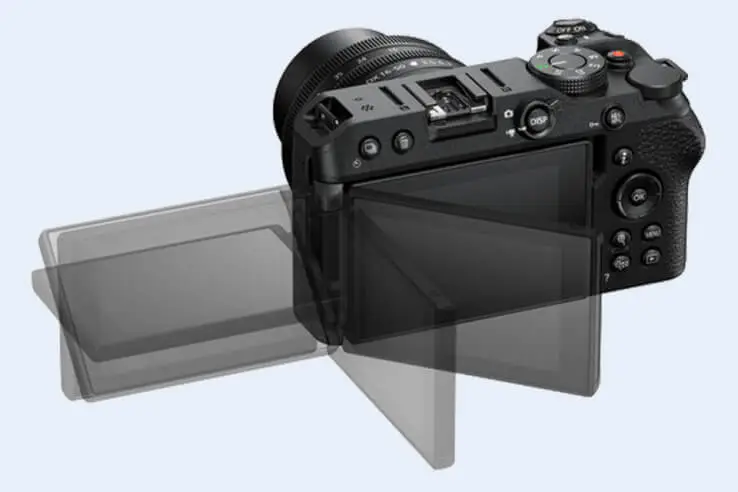 articulated screen
