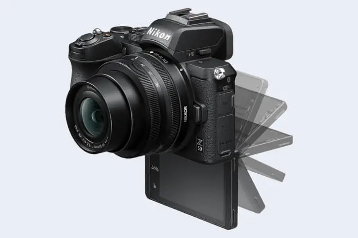articulated screen