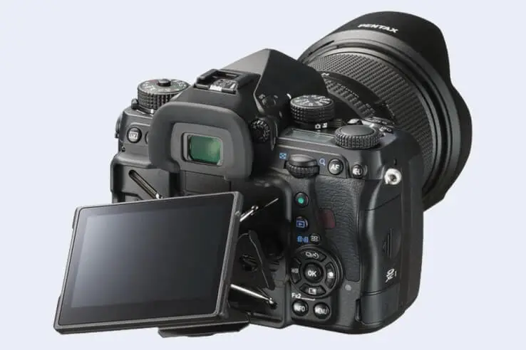 articulated screen