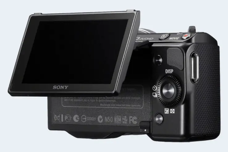 articulated screen