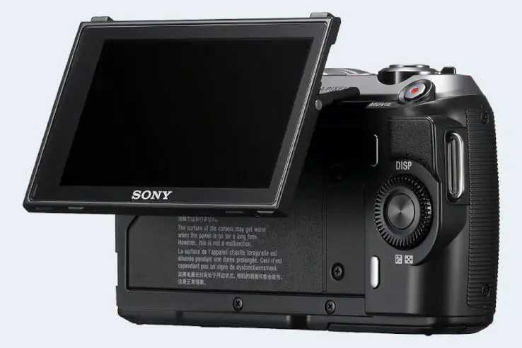 articulated screen