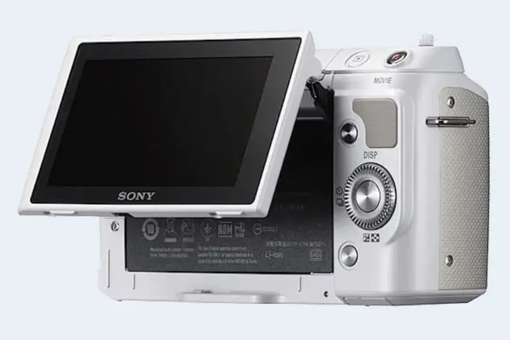 articulated screen