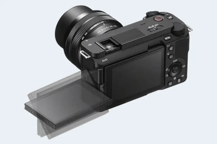 articulated screen