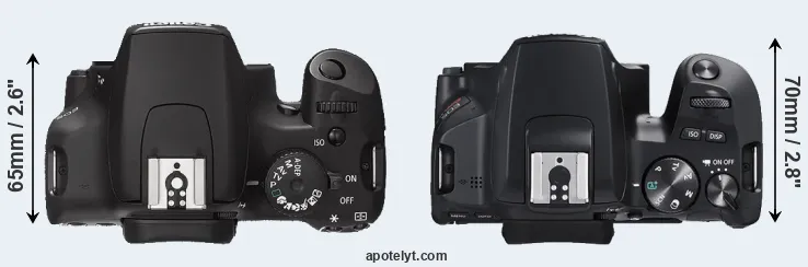Compare 1000D versus SL3 top