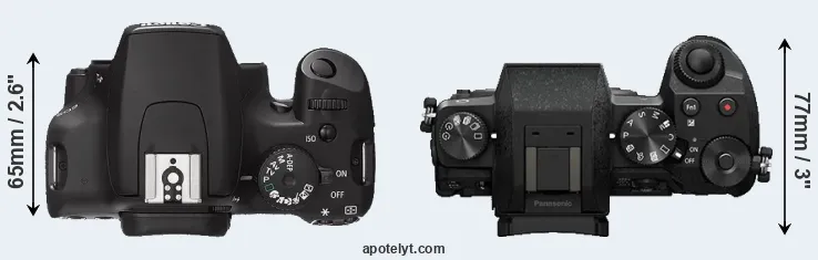 Compare 1000D versus G7 top