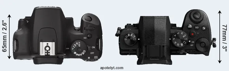Compare 1000D versus G90 top