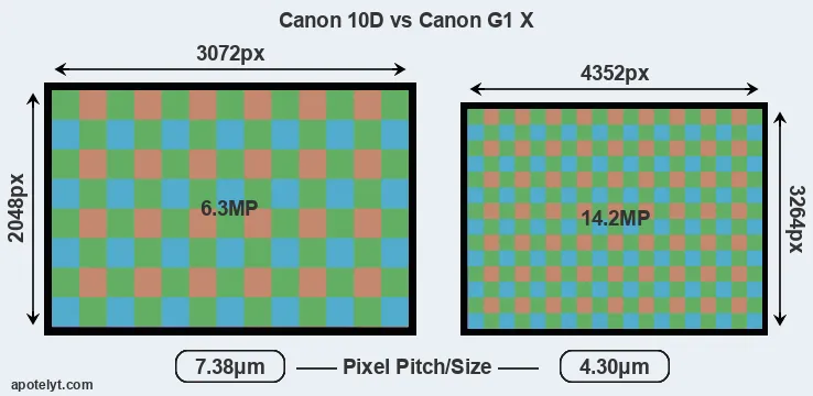 10D versus G1X MP