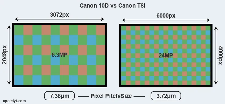 10D versus T8i MP