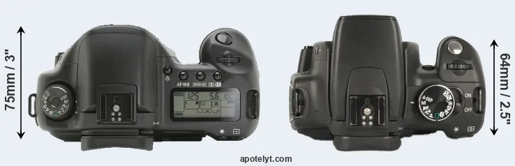 Compare 10D versus XT top