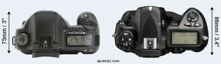Compare 10D versus D2X top