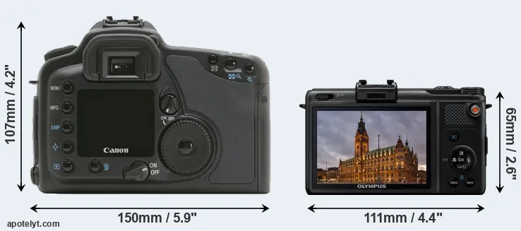 Comparison 10D or XZ-1 rear