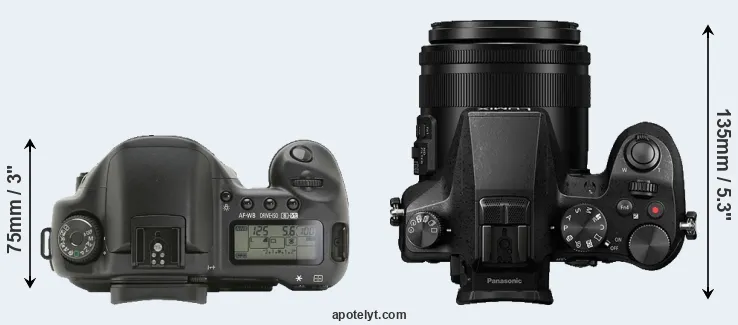 Compare 10D versus FZ2500 top