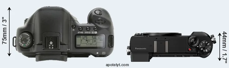 Compare 10D versus GX80 top