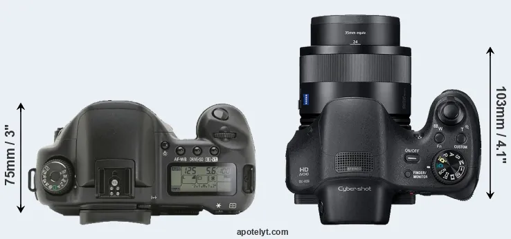 Compare 10D versus HX350 top
