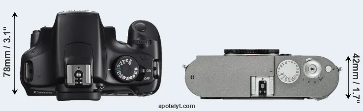 Compare 1100D versus M-E Typ 240 top