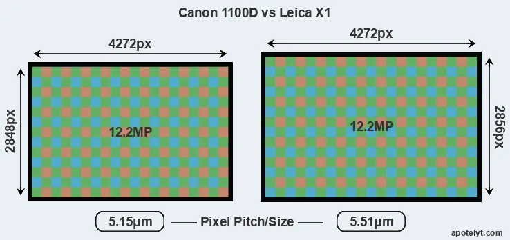 1100D versus X1 MP