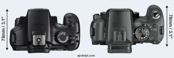 Compare 1100D versus L10 top