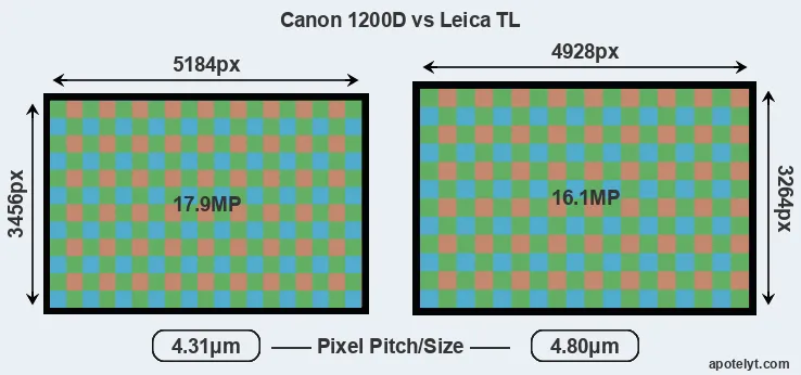 1200D versus TL MP