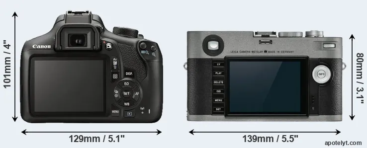 Comparison 1300D or M-E Typ 240 rear