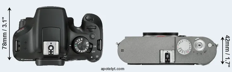 Compare 1300D versus M-E Typ 240 top