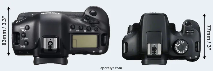 Compare 1DC versus 4000D top