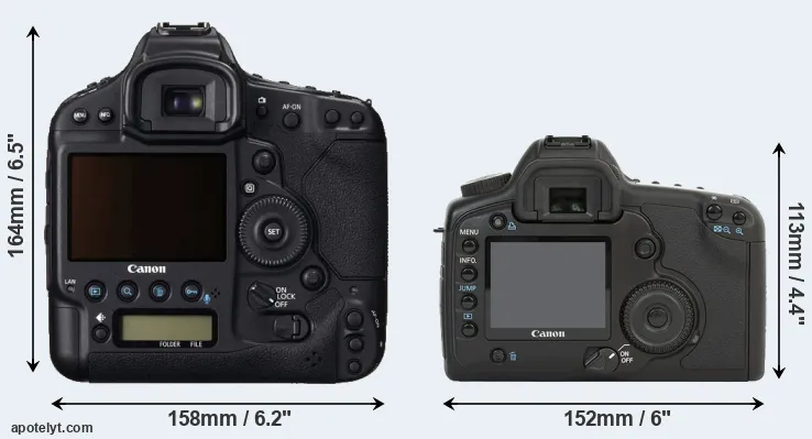 Comparison 1DC or 5D rear