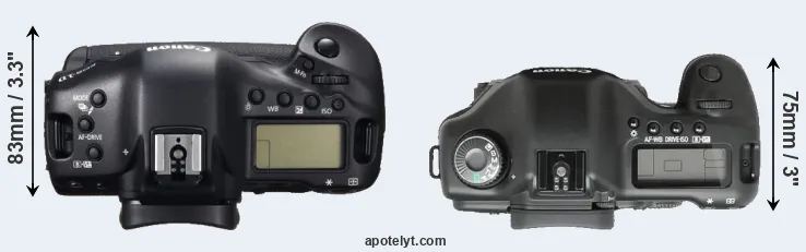 Compare 1DC versus 5D top
