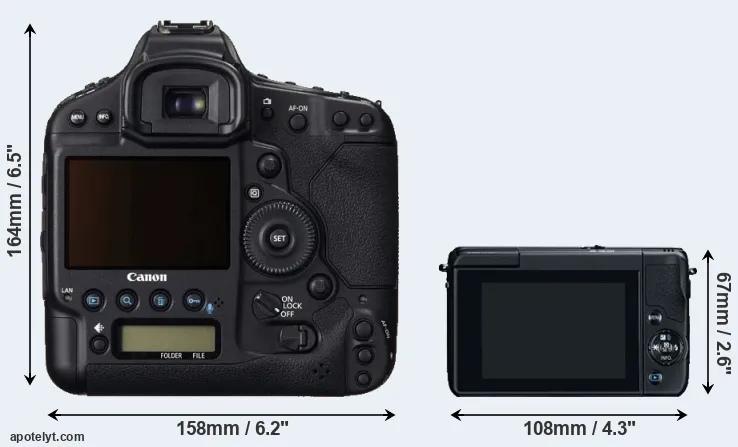 Comparison 1DC or M10 rear