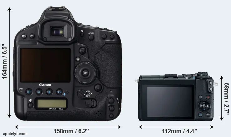 Comparison 1DC or M6 rear