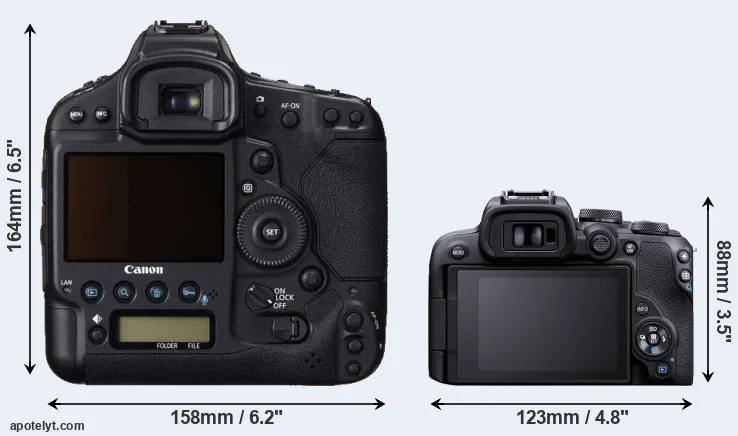 Comparison 1DC or R10 rear
