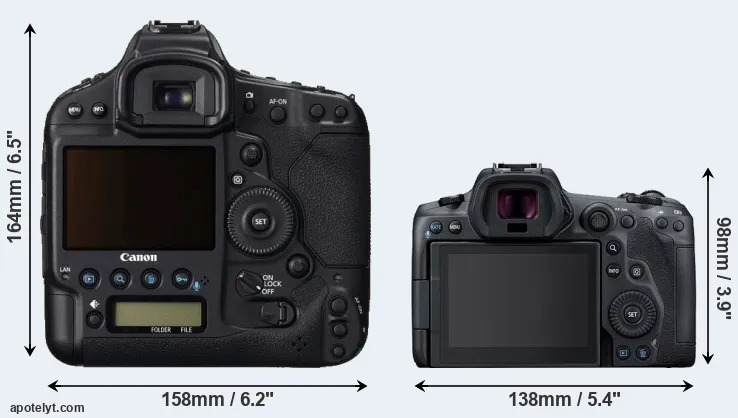Comparison 1DC or R5 rear