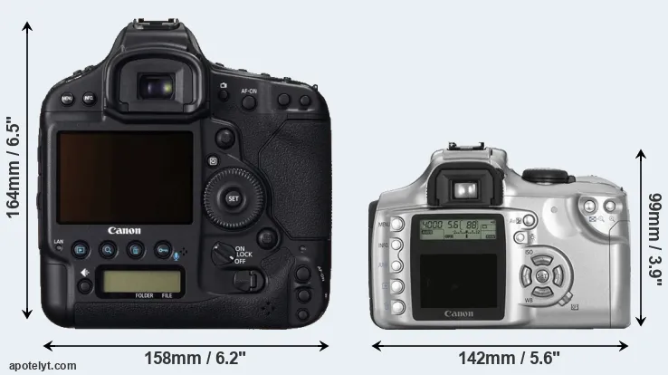 Comparison 1DC or Rebel rear