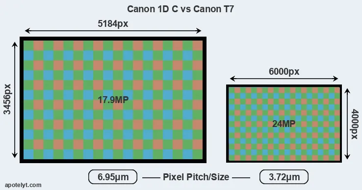 1DC versus T7 MP