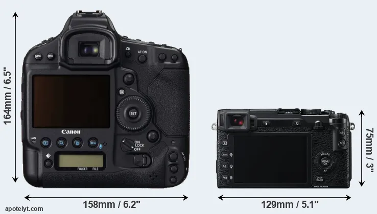Comparison 1DC or X-E2 rear