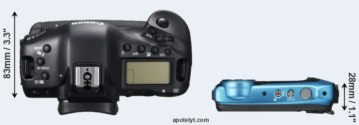 Compare 1DC versus XP140 top