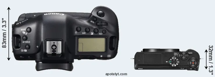 Compare 1DC versus J5 top