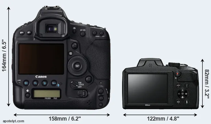 Comparison 1DC or B600 rear
