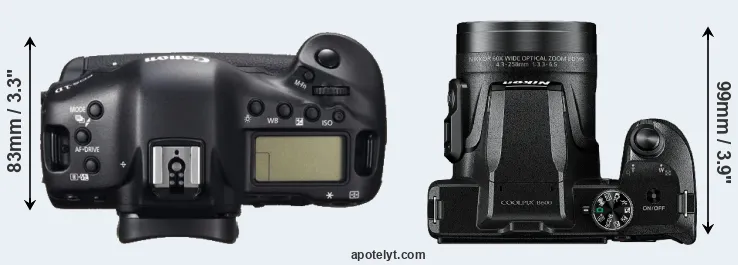 Compare 1DC versus B600 top