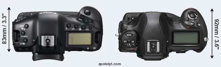 Compare 1DC versus D6 top
