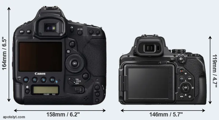 Comparison 1DC or P1000 rear