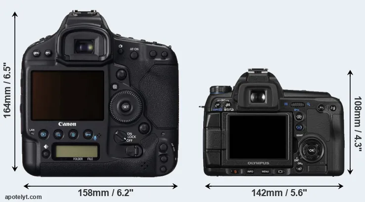 Comparison 1DC or E-30 rear