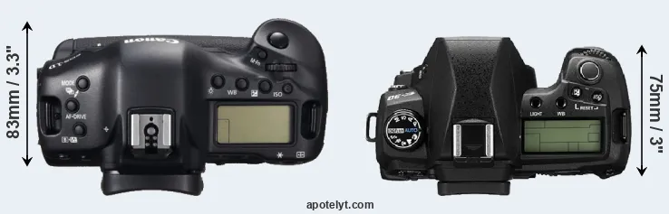 Compare 1DC versus E-30 top