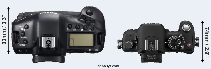 Compare 1DC versus G10 top